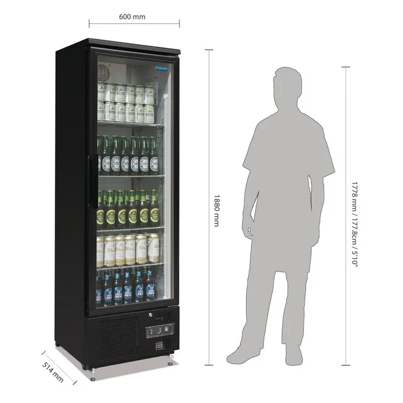 Polar G-Serie Barkühlschrank hoch 1-türig - Image 2