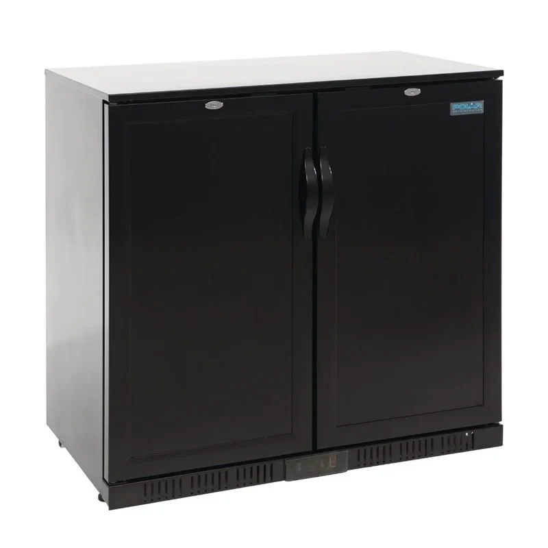 Polar G-Serie Barkühlschrank mit 2 verdeckten Klapptüren 208 Liter
