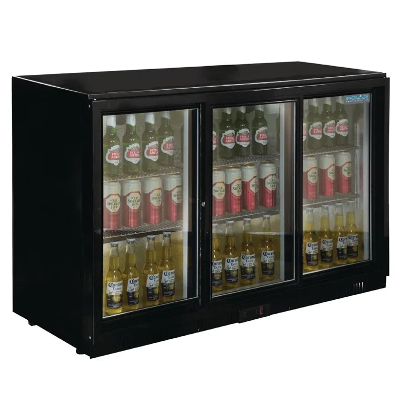Polar G-Serie Barkühlschrank mit 3 Schiebetüren 330 Liter - Image 5