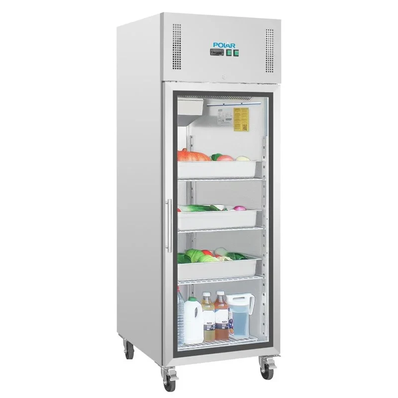 Polar G-Serie Gastro Kühlschrank 1-türig 600 Liter mit Glastür - Image 5
