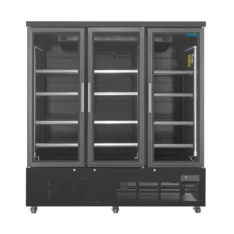 Polar G-Serie Gefrierschrank 1156 Liter mit Glastür, 3-türig, schwarz - Image 2