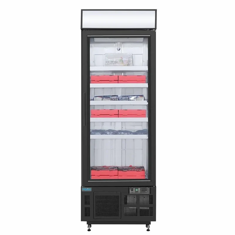 Polar G-Serie Gefrierschrank 412 Liter mit Glastür, schwarz - Image 5