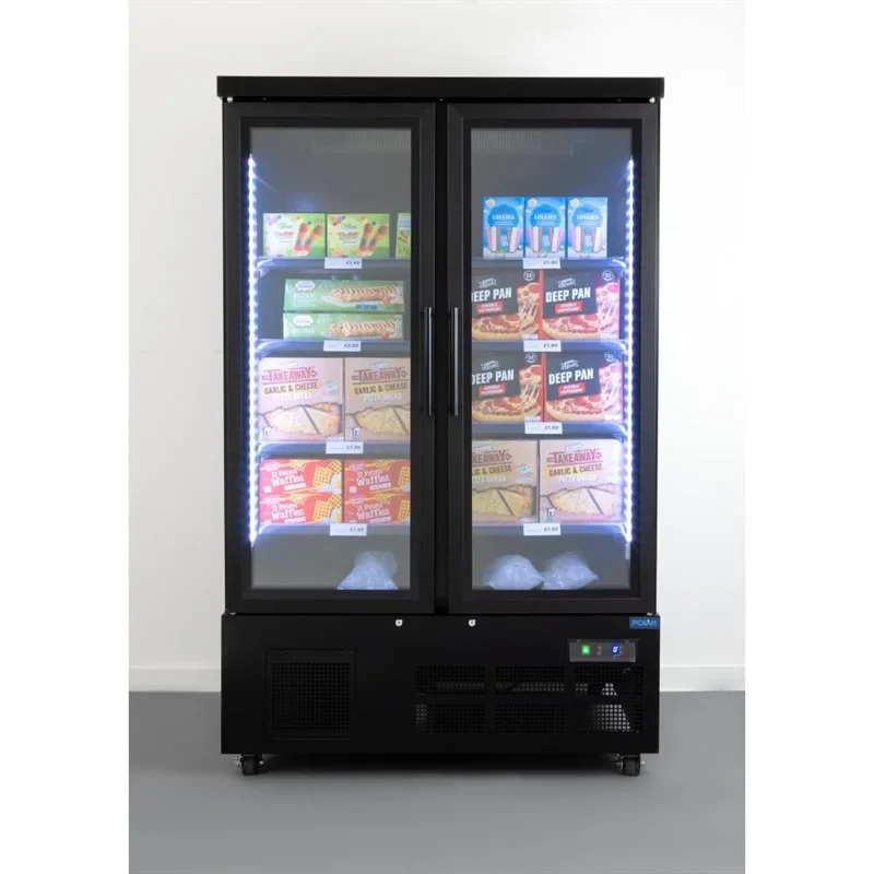 Polar G-Serie Gefrierschrank 744 Liter mit Glastür, 2-türig, schwarz - Image 14