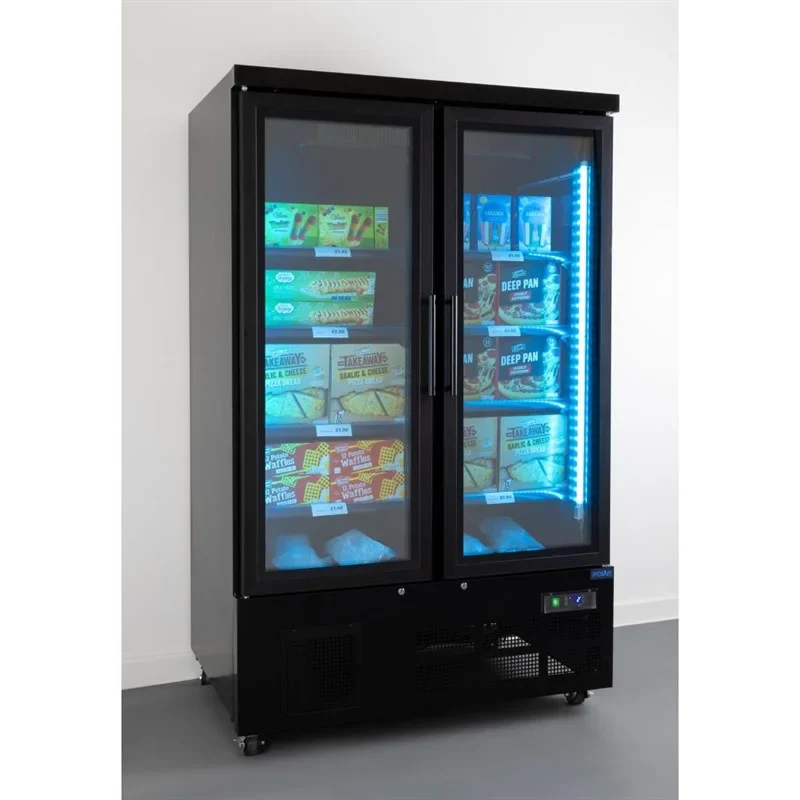 Polar G-Serie Gefrierschrank 744 Liter mit Glastür, 2-türig, schwarz - Image 15