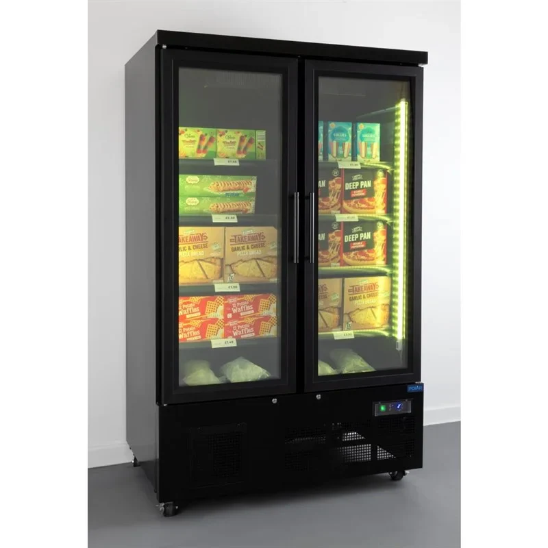Polar G-Serie Gefrierschrank 744 Liter mit Glastür, 2-türig, schwarz - Image 17