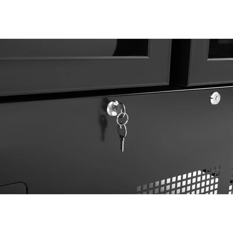 Polar G-Serie Gefrierschrank 744 Liter mit Glastür, 2-türig, schwarz - Image 8