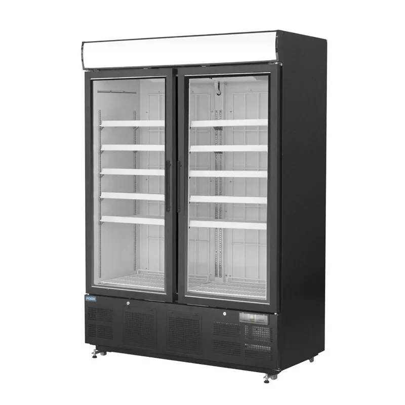 Polar G-Serie Gefrierschrank 920 Liter mit Glastür, schwarz - Image 2