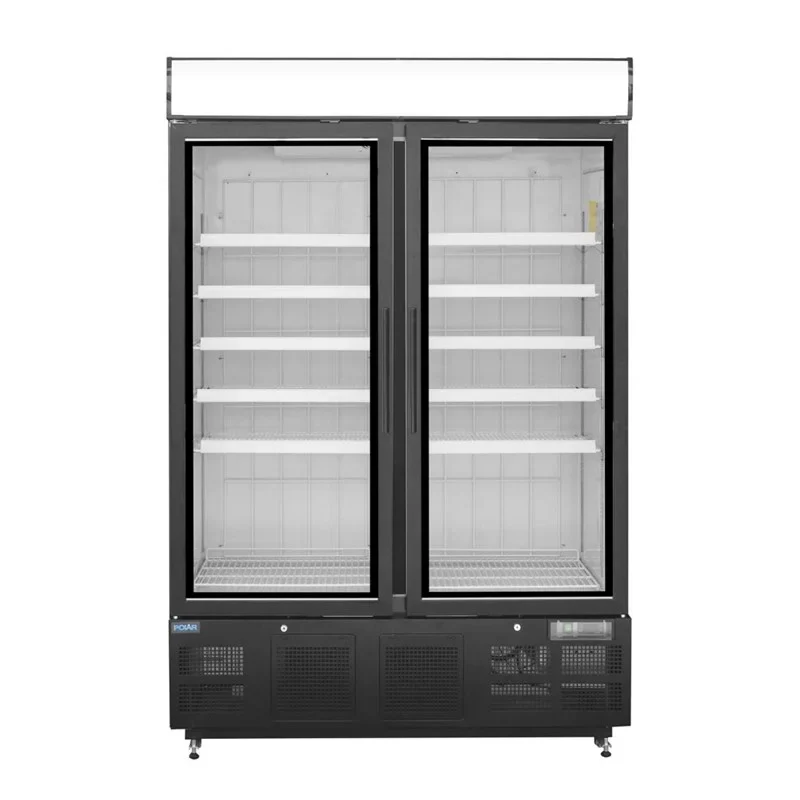 Polar G-Serie Gefrierschrank 920 Liter mit Glastür, schwarz - Image 3