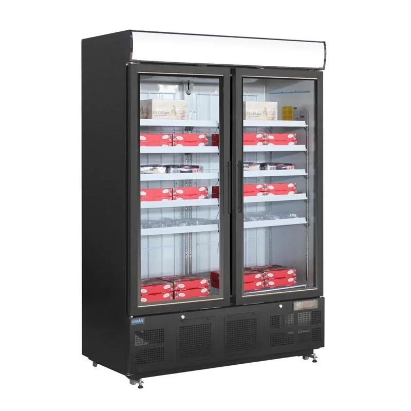 Polar G-Serie Gefrierschrank 920 Liter mit Glastür, schwarz - Image 5