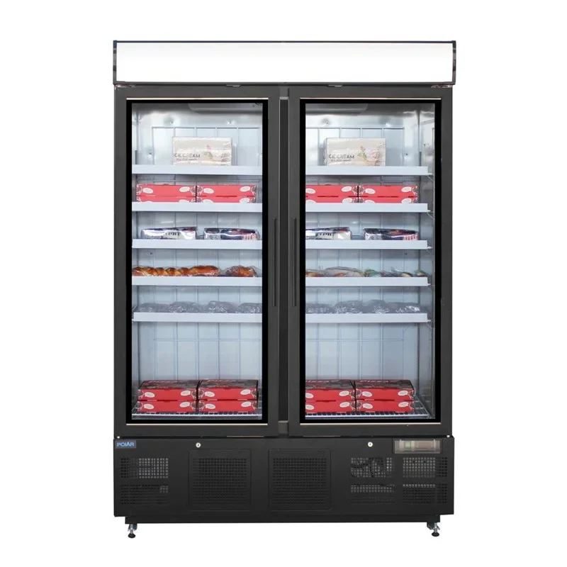 Polar G-Serie Gefrierschrank 920 Liter mit Glastür, schwarz - Image 6