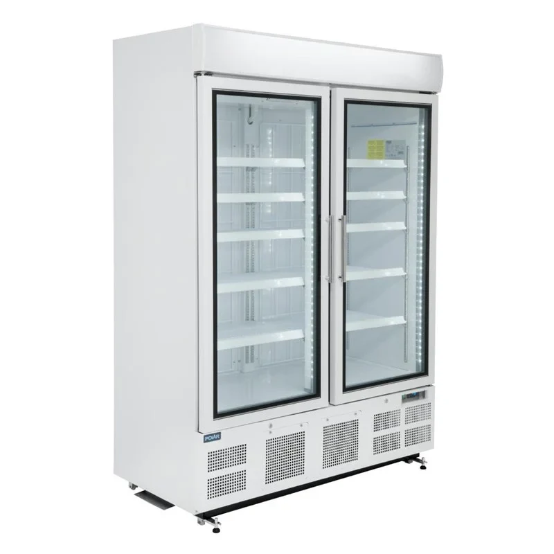 Polar G-Serie Gefrierschrank 920 Liter mit Glastür, weiß