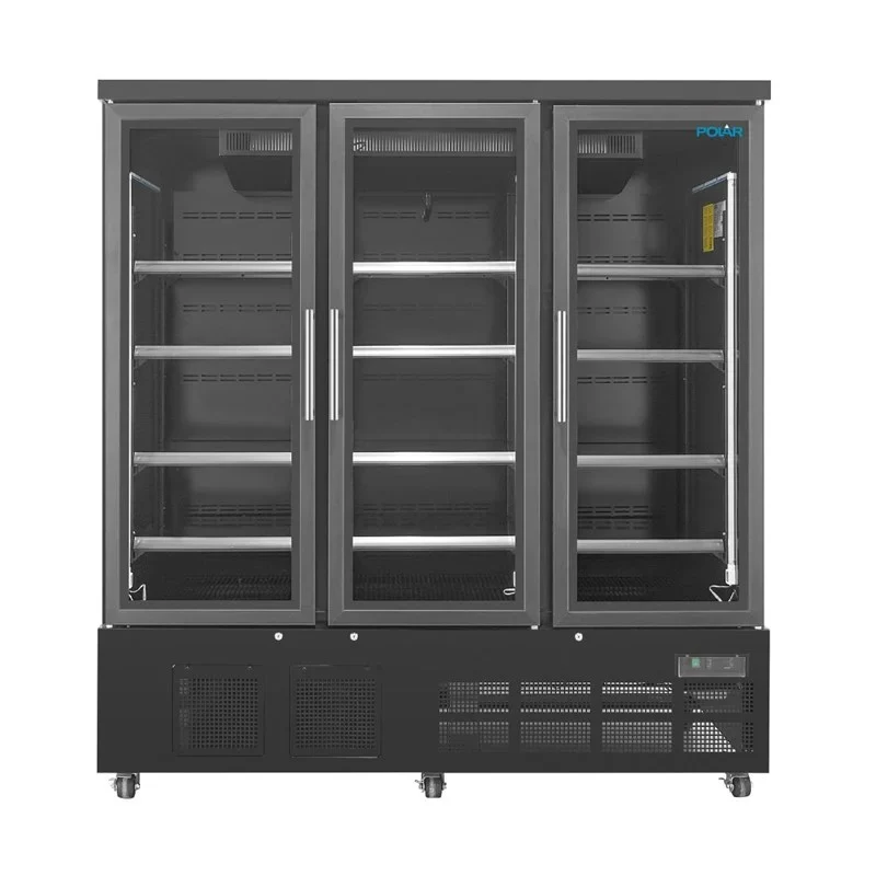 Polar G-Serie Getränkekühlschrank 1156 Liter 3-türig, schwarz - Image 2