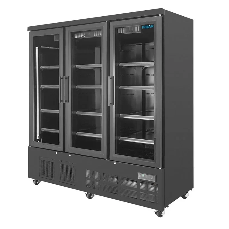 Polar G-Serie Getränkekühlschrank 1156 Liter 3-türig, schwarz - Image 3