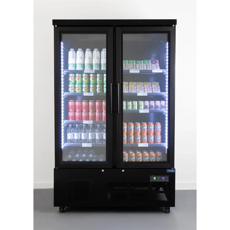 Polar G-Serie Getränkekühlschrank 744 Liter 2-türig, schwarz - Image 13