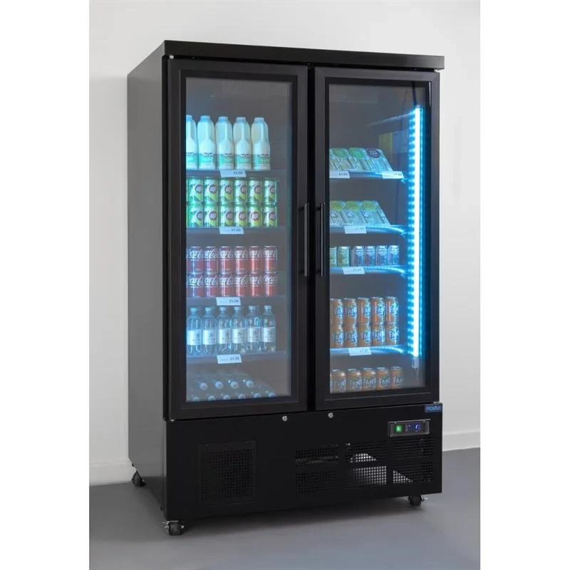 Polar G-Serie Getränkekühlschrank 744 Liter 2-türig, schwarz - Image 14