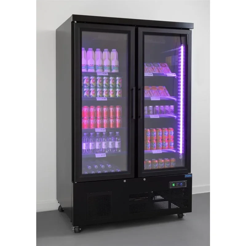 Polar G-Serie Getränkekühlschrank 744 Liter 2-türig, schwarz - Image 15