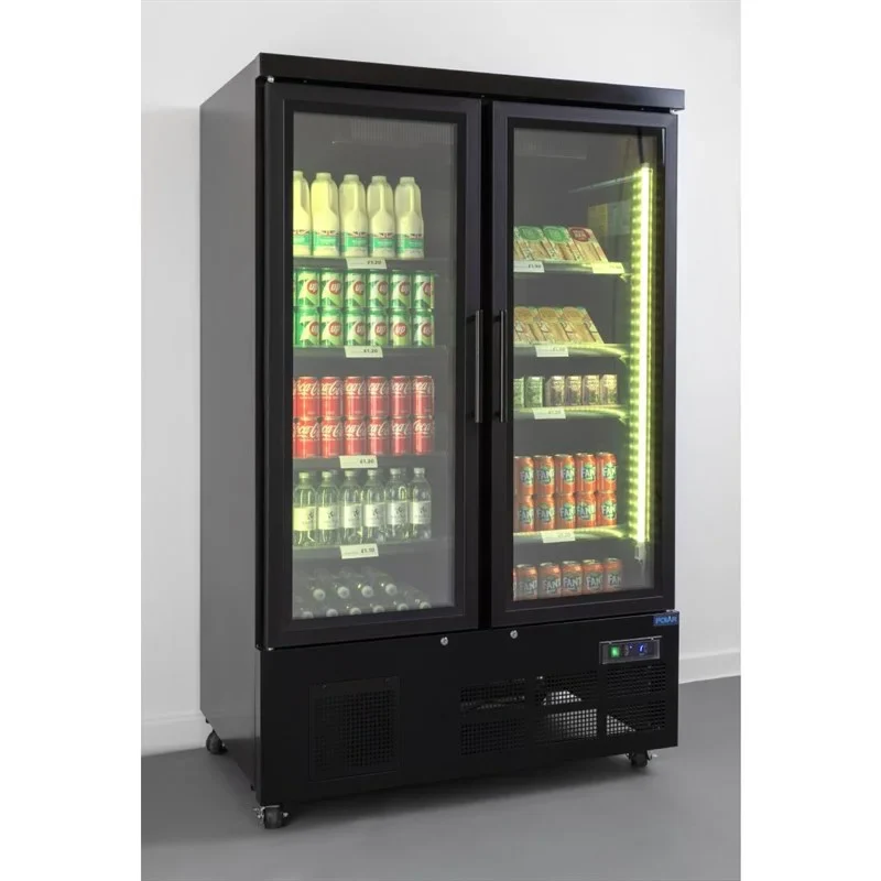 Polar G-Serie Getränkekühlschrank 744 Liter 2-türig, schwarz - Image 16