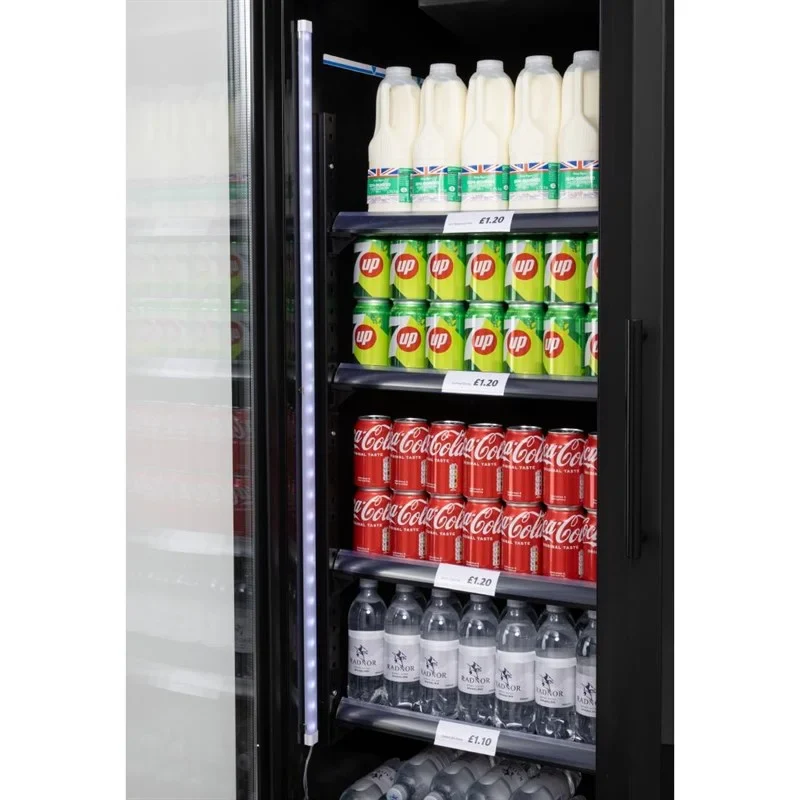 Polar G-Serie Getränkekühlschrank 744 Liter 2-türig, schwarz - Image 17