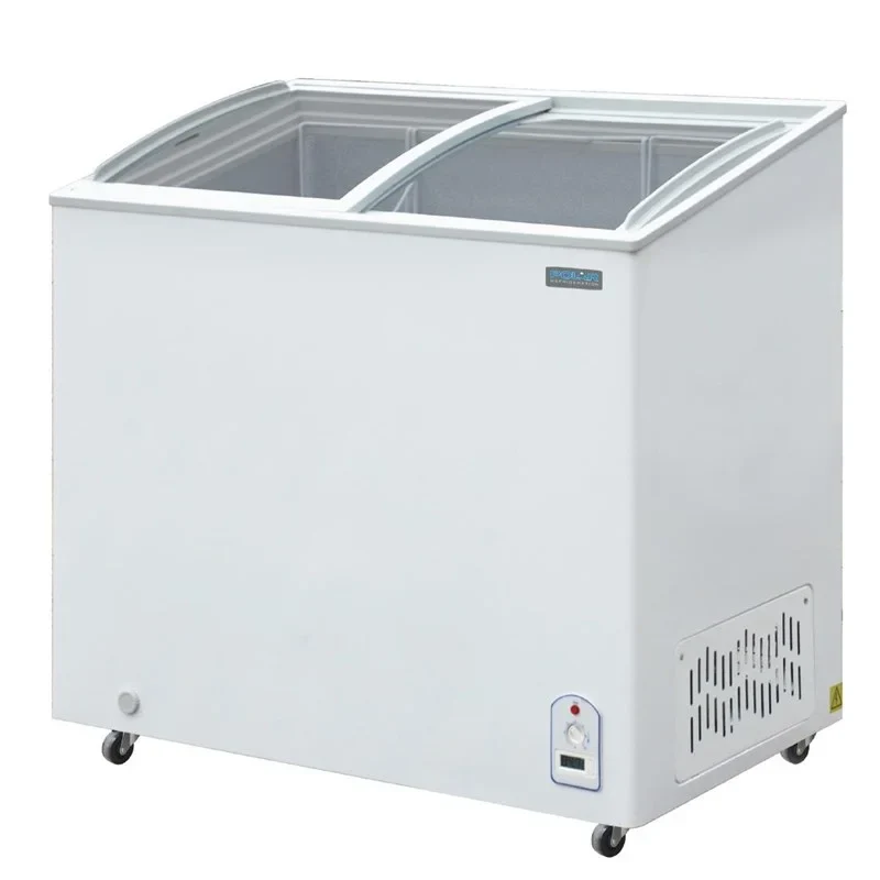 Polar G-Serie Tiefkühltruhe 200 Liter mit Glasschiebedeckel