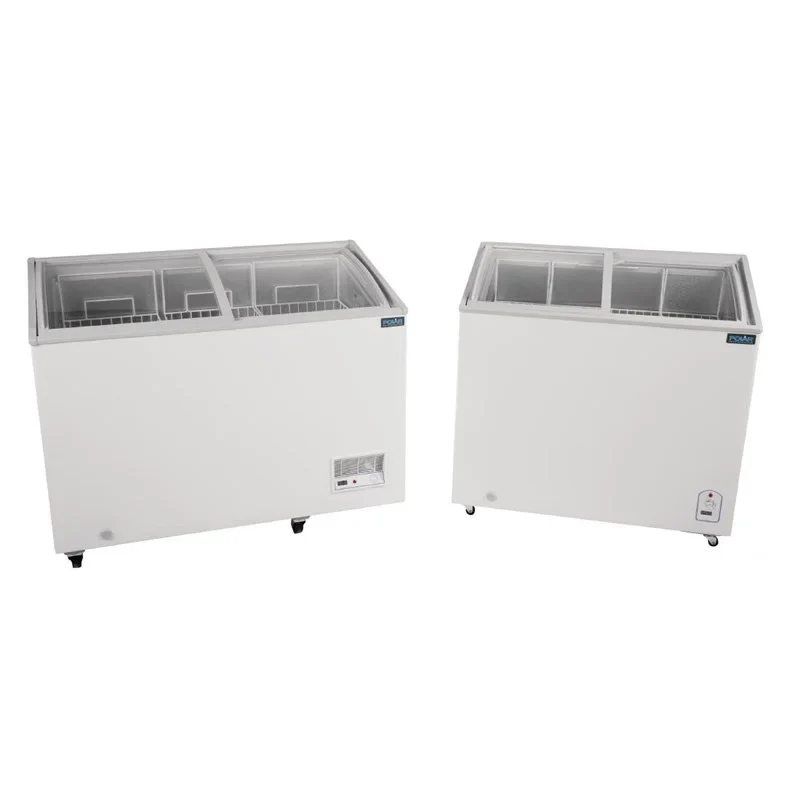 Polar G-Serie Tiefkühltruhe 200 Liter mit Glasschiebedeckel - Image 3
