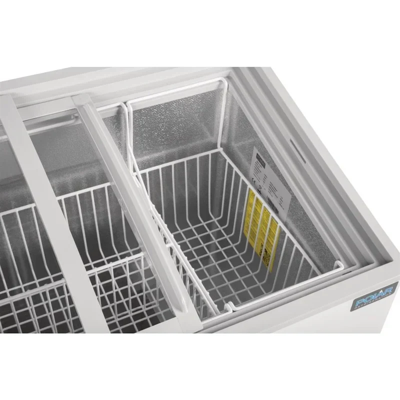 Polar G-Serie Tiefkühltruhe 200 Liter mit Glasschiebedeckel - Image 5