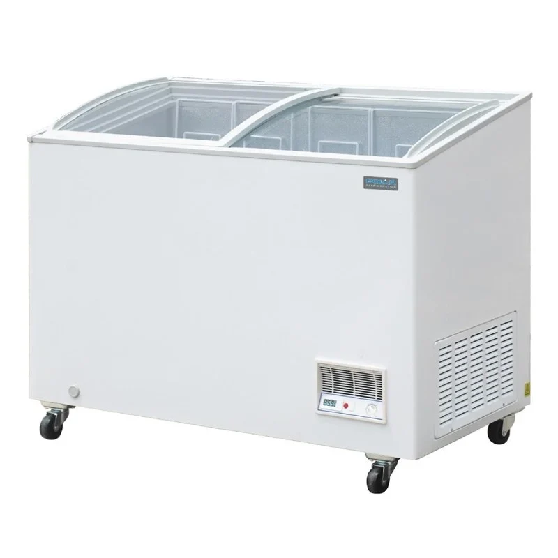 Polar G-Serie Tiefkühltruhe 270 Liter mit Glasschiebedeckel