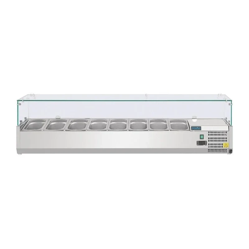 Polar Serie G Aufsatzkühlvitrine 8 x GN1/4 - Image 3
