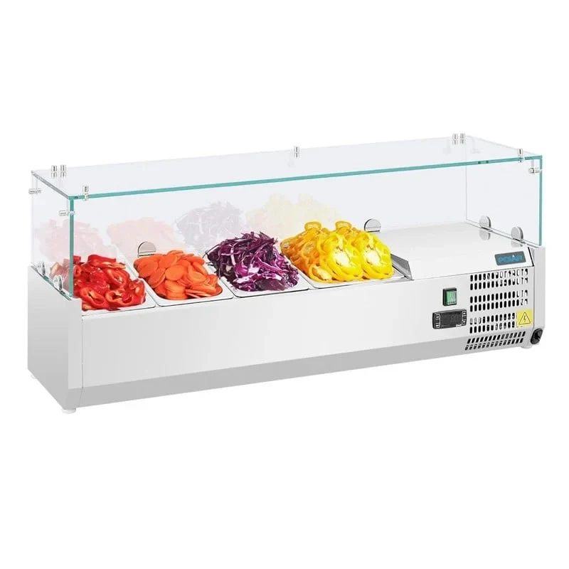 Polar Serie G Aufsatzkühlvitrine für 3x GN1/3 + 1x GN1/2 - Image 10