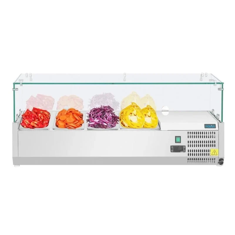 Polar Serie G Aufsatzkühlvitrine für 3x GN1/3 + 1x GN1/2 - Image 5