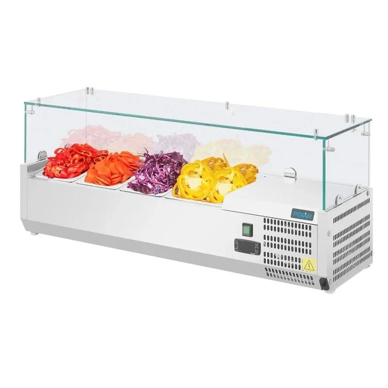 Polar Serie G Aufsatzkühlvitrine für 3x GN1/3 + 1x GN1/2 - Image 7