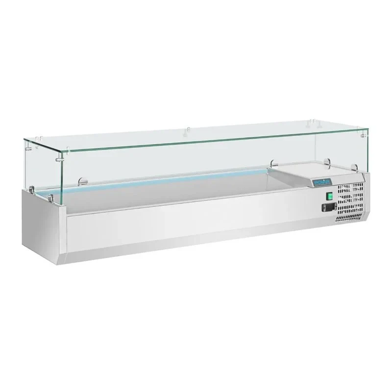 Polar Serie G Aufsatzkühlvitrine für 5x GN1/3 und 1x GN1/2 - Image 2