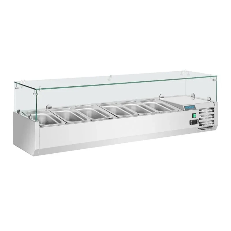 Polar Serie G Aufsatzkühlvitrine für 5x GN1/3 und 1x GN1/2 - Image 3