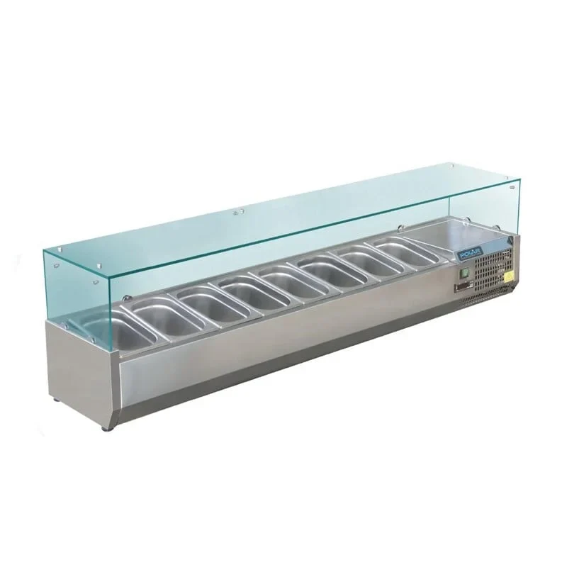 Polar Serie G Aufsatzkühlvitrine für 8x GN1/3 - Image 8