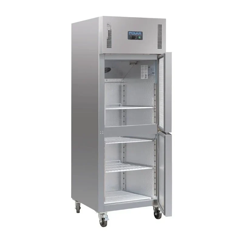 Polar Serie G Gefrierschrank Edelstahl mit 2 Türen 600L - Image 5