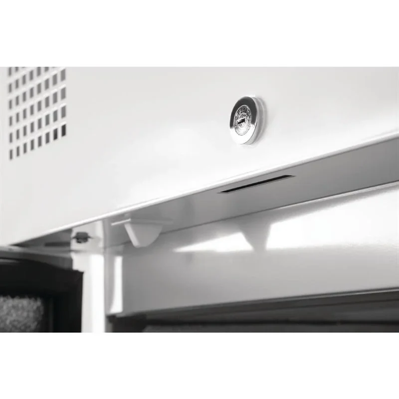 Polar Serie G Gefrierschrank Edelstahl mit geteilten Türen 1200L - Image 4