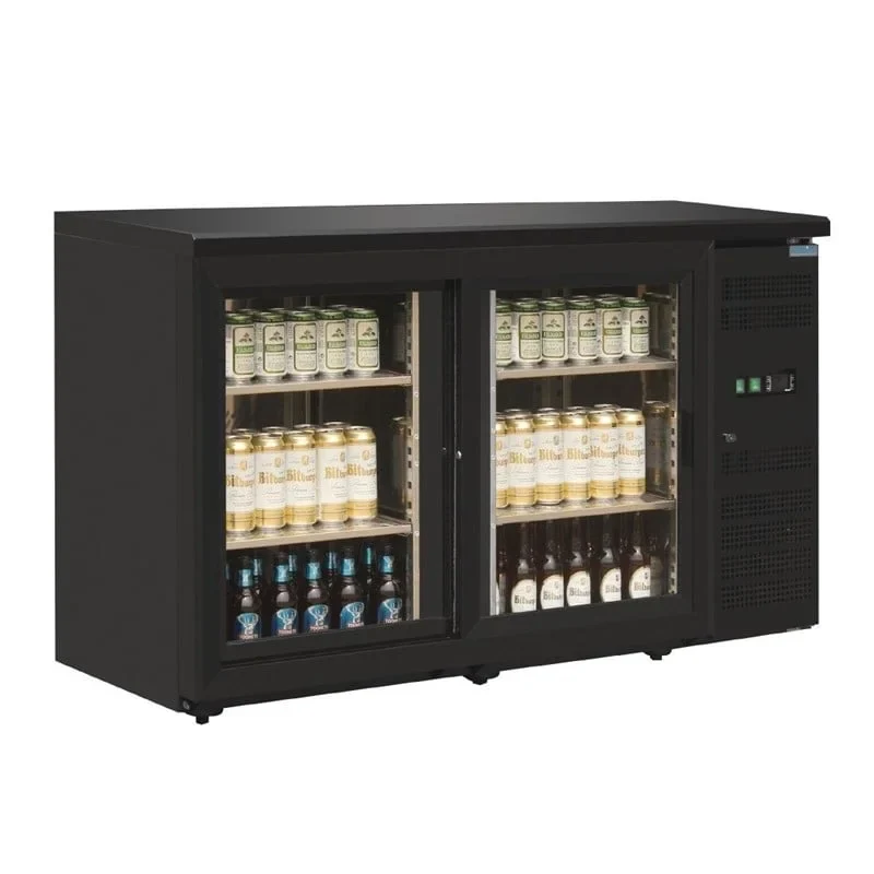 Polar Serie U 2-türiger Barkühlschrank 350L - Image 2