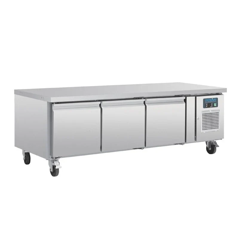 Polar Serie U 3-türiger GN-Kühltisch 317L - Image 3