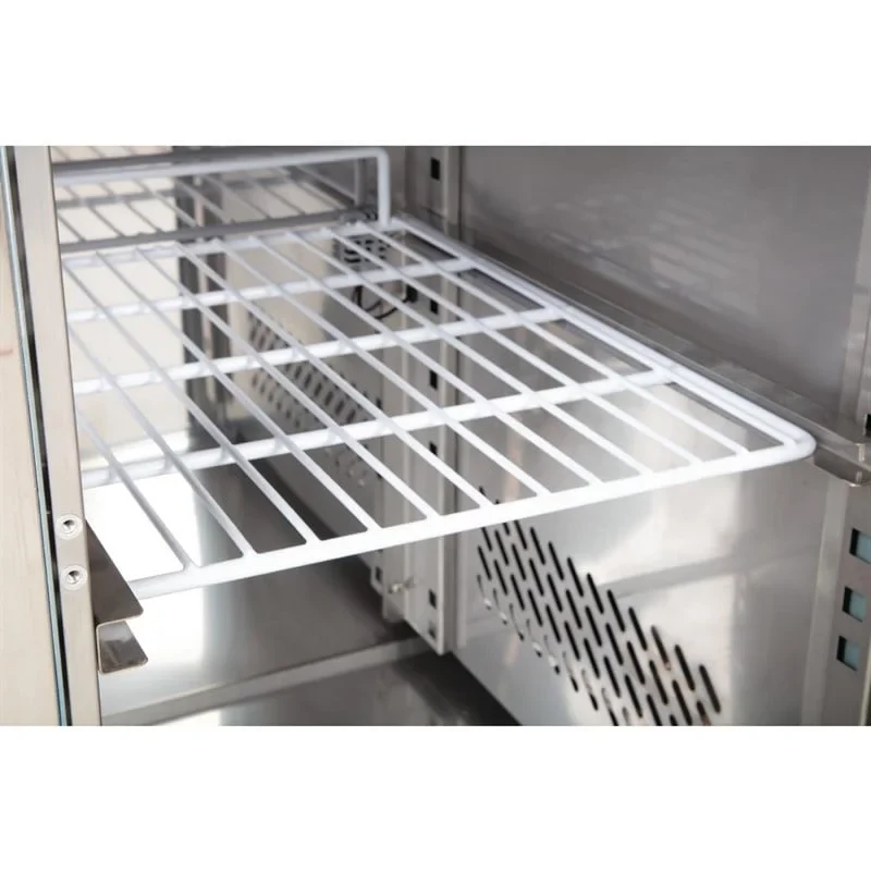 Polar Serie U GN-Kühltisch mit 6 Schubladen 465L - Image 3