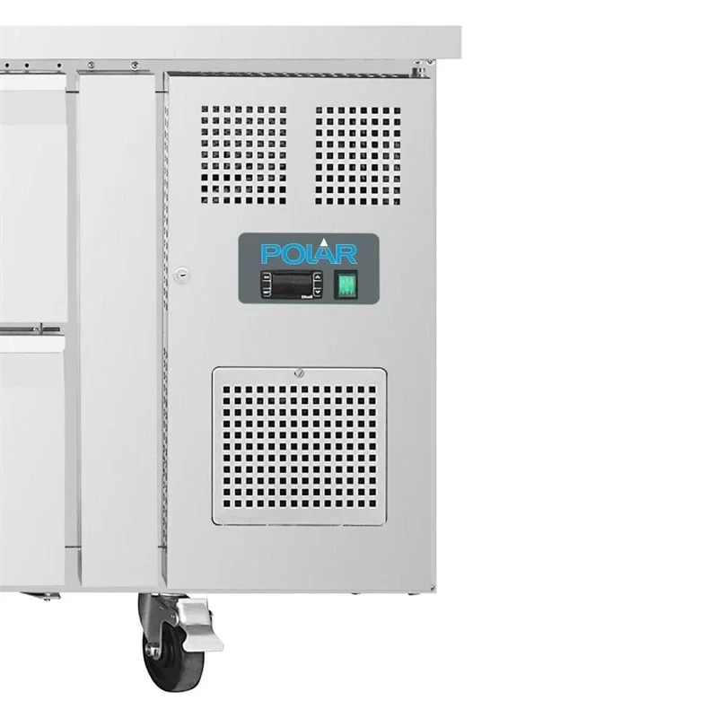 Polar Serie U GN-Kühltisch mit 6 Schubladen 465L - Image 9