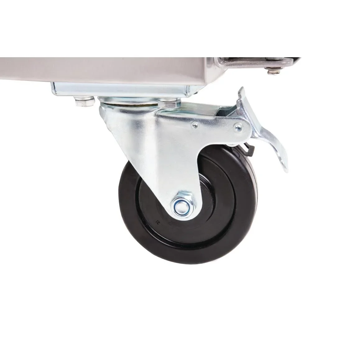 Polar U-Serie Kühltisch 2 Türen 282 Liter auf Rollen - Image 4