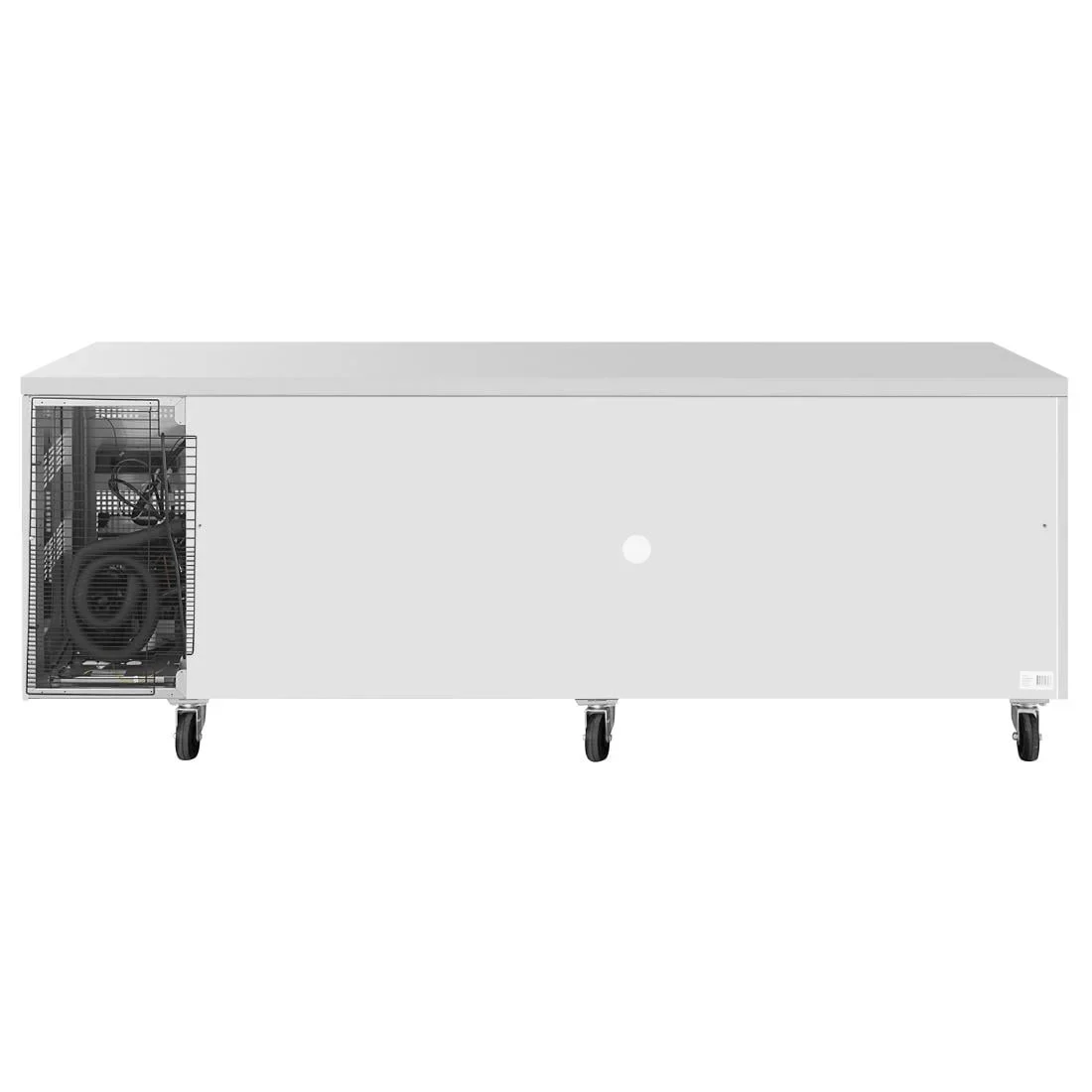 Polar U-Serie Kühltisch 4 Schubladen & 2 Türen 616 Liter auf Rollen - Image 6