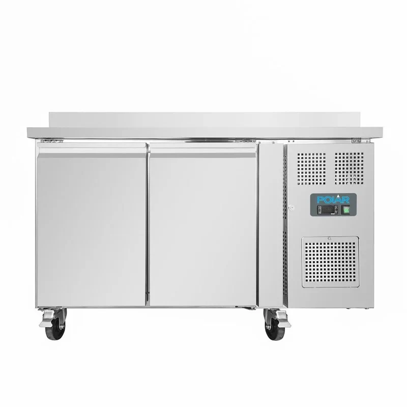 Polar U-Serie Tiefkühltisch 2-türig 282 Liter mit Aufkantung - Image 2