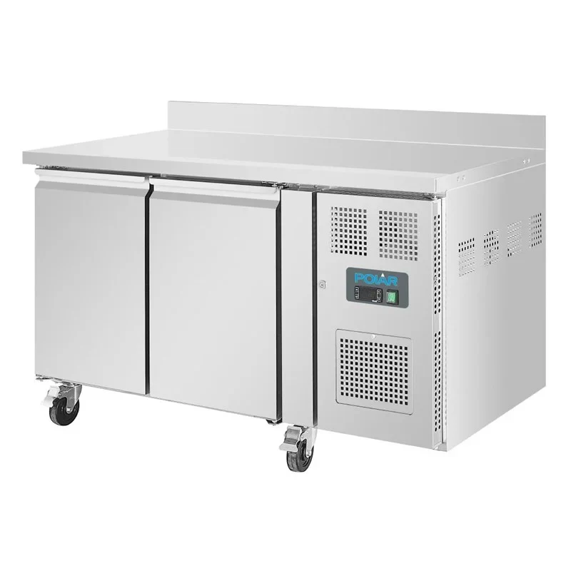 Polar U-Serie Tiefkühltisch 2-türig 282 Liter mit Aufkantung - Image 3