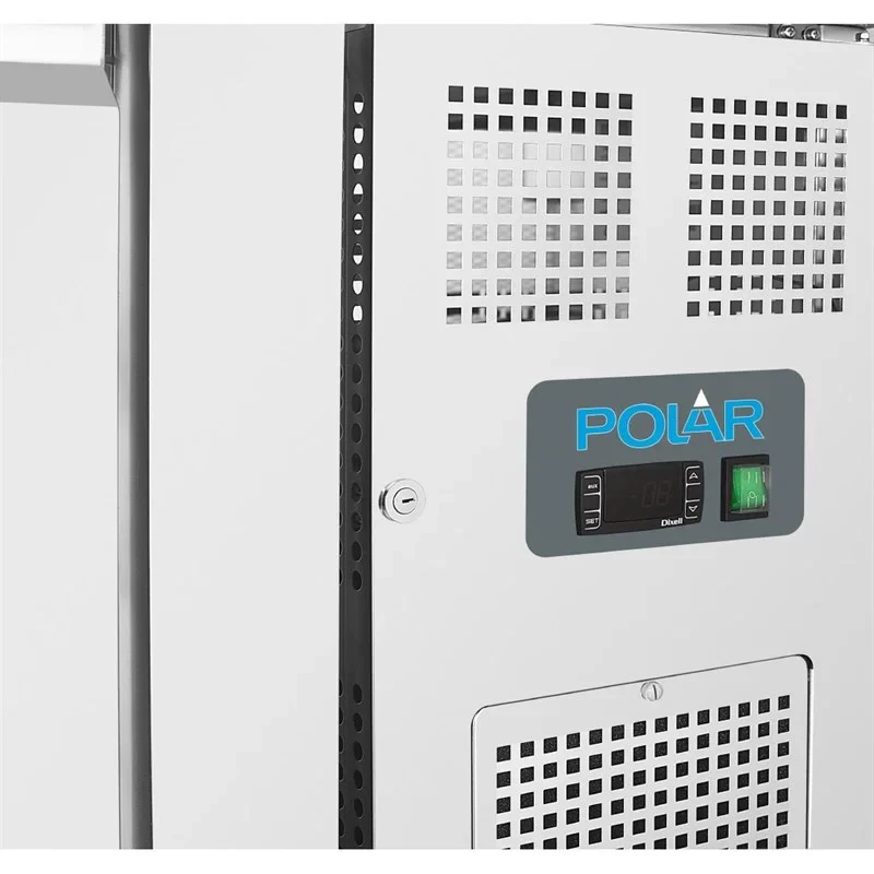Polar U-Serie Tiefkühltisch 2-türig 282 Liter mit Aufkantung - Image 4
