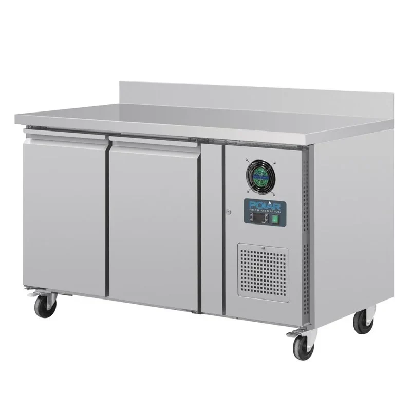 Polar U-Serie Tiefkühltisch 2-türig 282 Liter mit Aufkantung - Image 7