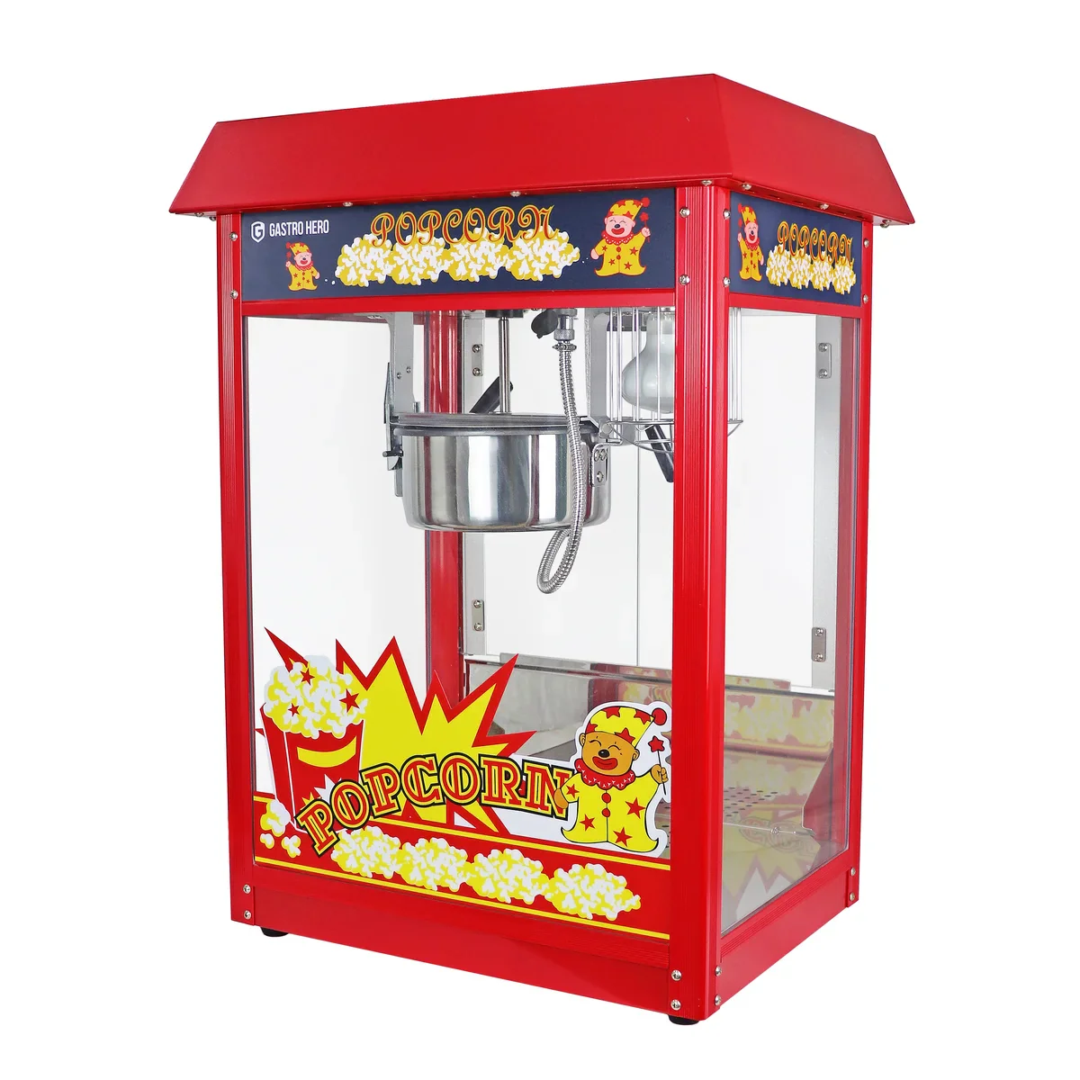 Popcornmaschine ECO 5 kg/h mit 1 Kessel - Image 2