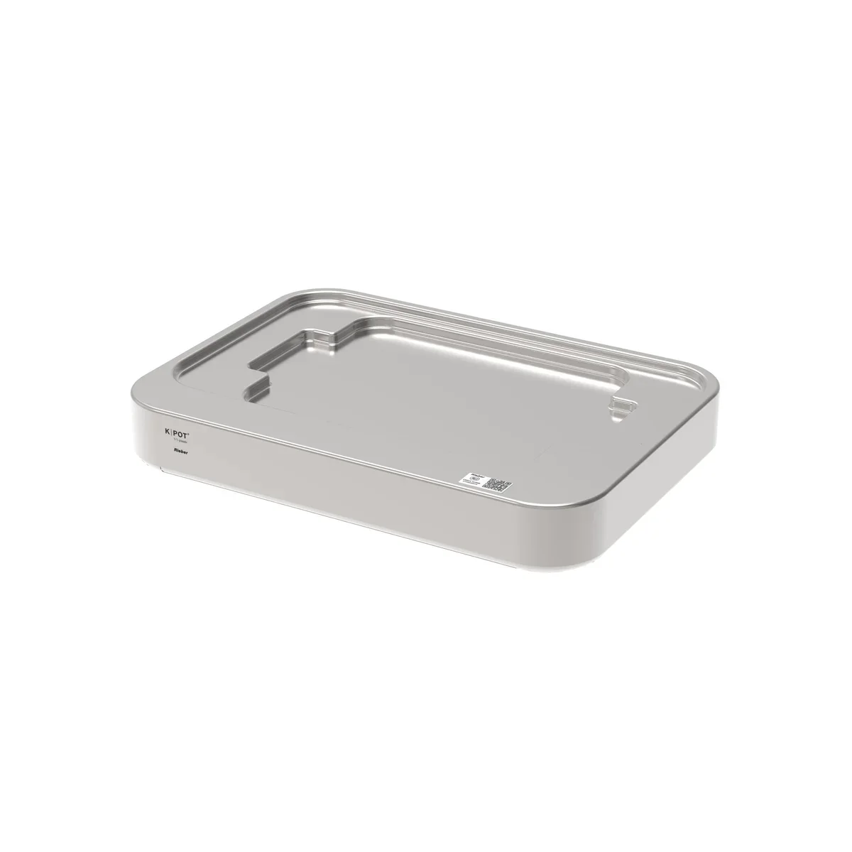 Rieber Buffet-Warmhalte-Ausgabe K-POT 1/1-passiv silber