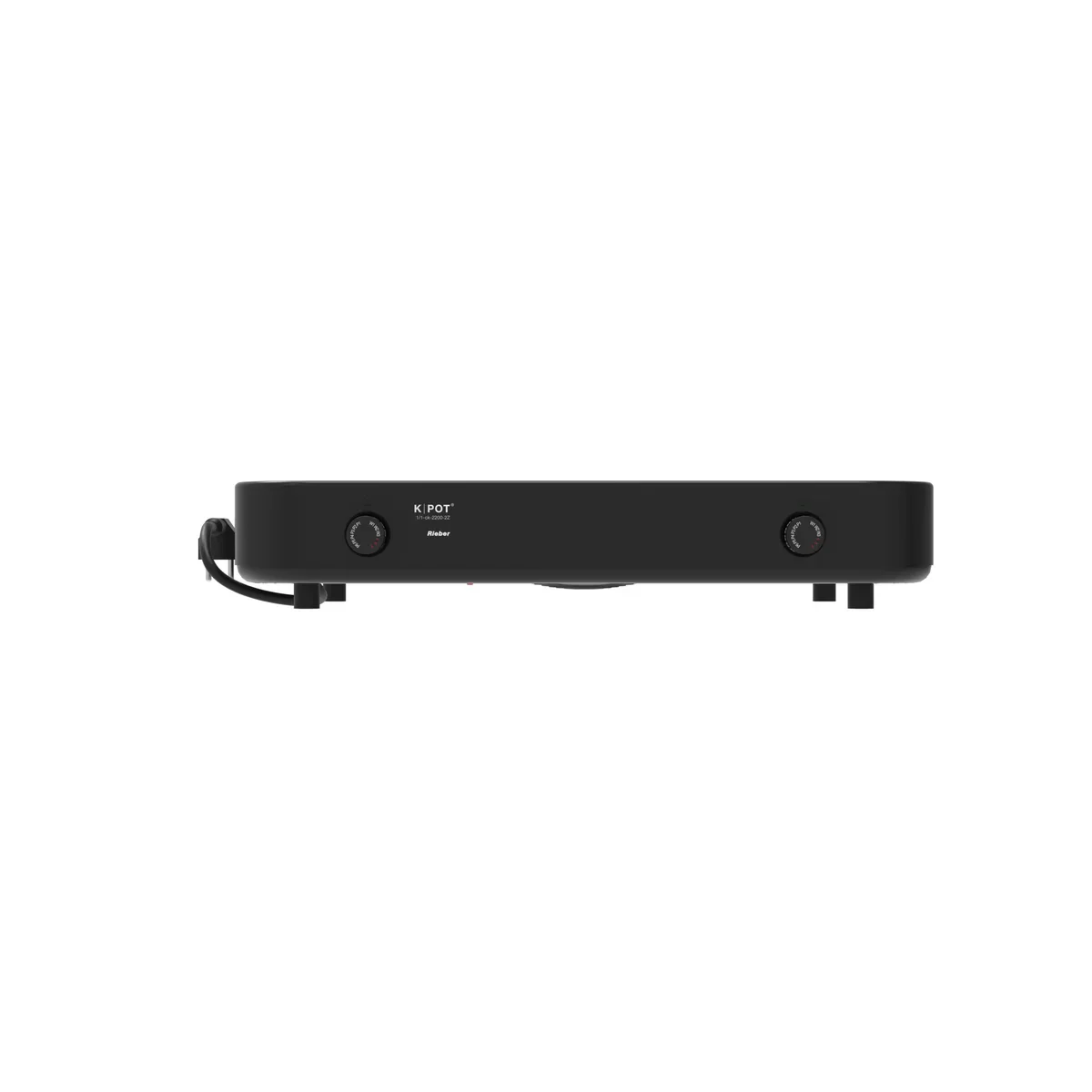 Rieber Cerankochfeld K-POT 1/1-ck-2200-2Z schwarz - Image 2