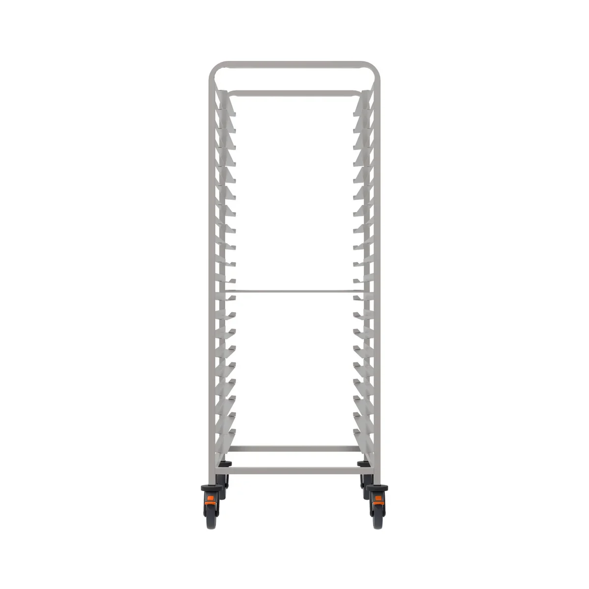 Rieber Regalwagen mit Abweiserrollen – Bäckernorm 800x600mm - Image 2