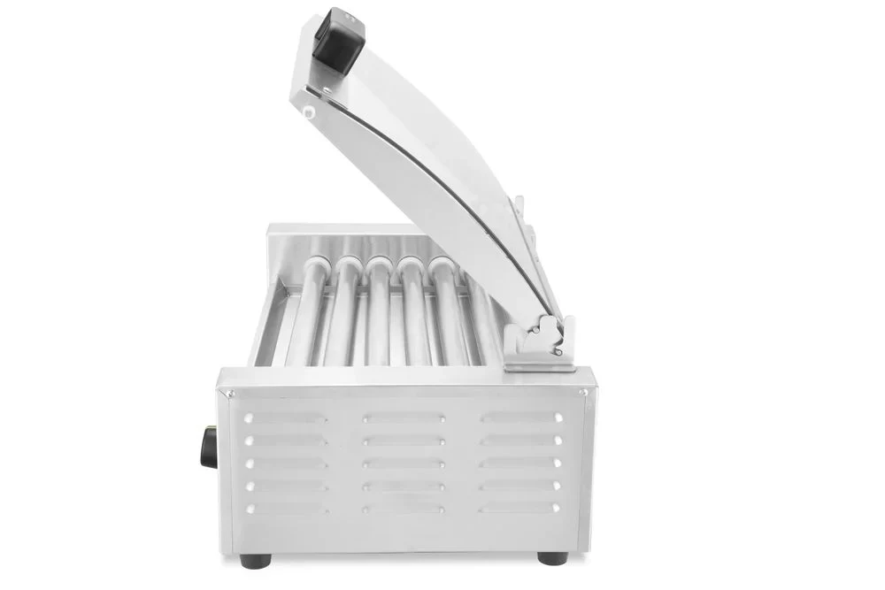 Rollengrill, 1-Zone mit Energiesparabdeckung, HENDI, 7 Rollen, 230V/620W, 566x375x(H)259mm - Image 2
